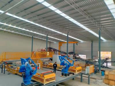 China Robot Brick Setting Machine Automatic Brick Making Machine 30000 Bricks/H for sale