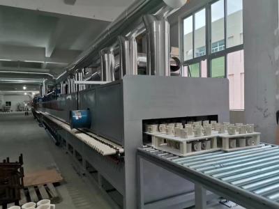 China De holle Clay Brick Making Machine Hollow-Machine van het Blokafgietsel met Roloven Te koop