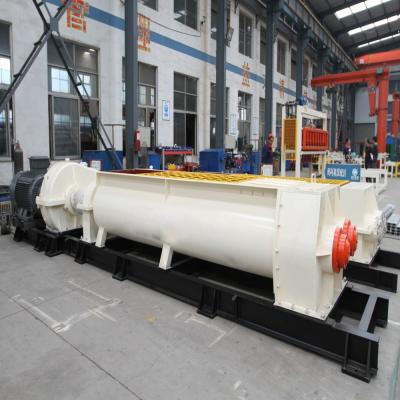 China 75 Kw Clay Brick Making Machines Double Shaft Clay Brick Mixer Machine SJ360 for sale