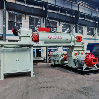 China Double Stage Vacuum Extruder Brick Making Machine For Extruding 310kw JKY60 for sale