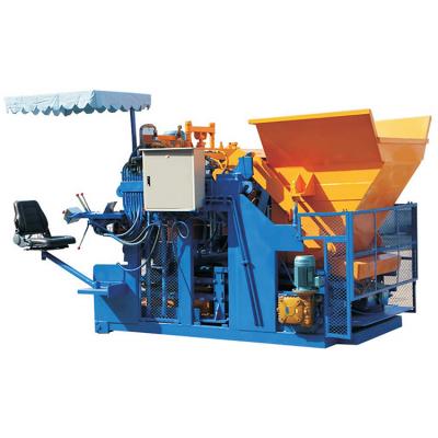 Κίνα Customizable Mold Size Moving Cement Block Machine For Large Scale Production προς πώληση