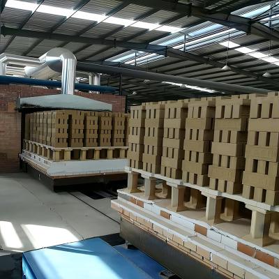 China Brick Burning Machine Clay Brick Tunnel Kiln For Red Brick Manufacturing Plant for sale