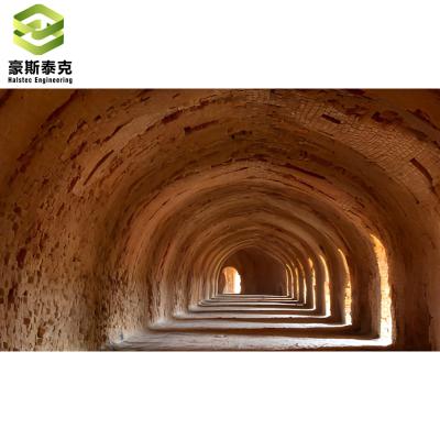 China 46/52 Gates 50000-200000 Ziegel pro Tag Ziegel Feuerung Hoffman Kiln Verbesserung der Effizienz für die Ziegelherstellung Fabrik zu verkaufen