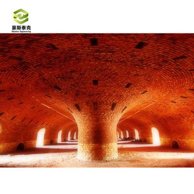 China 50000-200000 Bricks Per Day Capacity Hoffman Kiln For Clay Brick Plant Production en venta