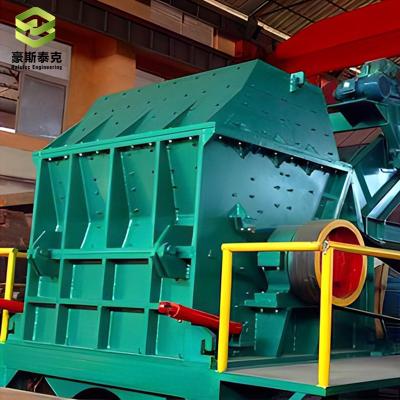 China Automatische Ziegelproduktionslinie PC800 Hammercrusher 10-50 Tonnen/Stunde Nackt im Container zu verkaufen