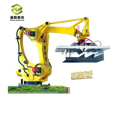 China Robot stapelmachine BPJ+ROB, SBZ+2ROB, SBZ/B+2ROB 22000-36000 stenen/uur om stenen op de ovenwagens te stapelen Te koop