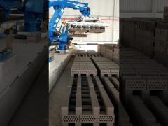 Automatic Robot Stacking Machine for Making Clay Brick