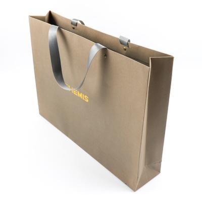 China Recyclable Custom Luxury Pink Retail Gift Bag Shopping Clothing Packaging Paper Bags With Your Own Logo For Clothes for sale