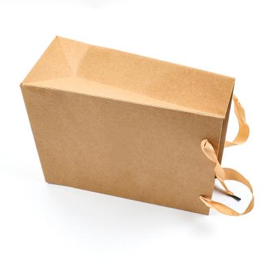 China Custom Printed OEM Recyclable Wholesale Paper Bags Brown Gift Wrapping Paper White Bag With Your Own Logo For Handles for sale