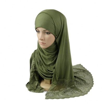 China European American Wholesale Scarf Cotton Hijab Tank Top Lace Hijab For Scarf Women Hijab Tank Top for sale