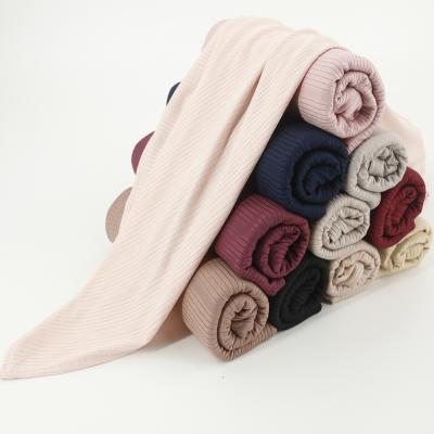 China New Daily Life Desgin Cotton Shawl With Ribbed Rhinestone Hijab Tank Top For Women Tudung Hijab Tank Top for sale