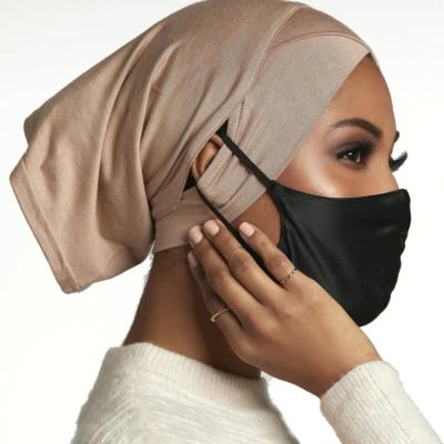 China Hot Selling Type Muslim Custom Tank Top Daily Life Basic Daily Life New Product Inner Earphone Cross-Insert Scarf for sale