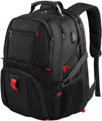 China With USB Custom Large With Compartment Multifunctional Travel Backpack Durable Fit 17 Inch Computer Laptop Bag Backpack for sale