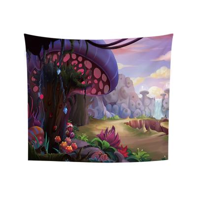 China Tapestry Classic Medieval Psychedelic Fantasy Dinosaur Nebula Galaxy Meteor PlanetsTapestry Animal Wall for sale