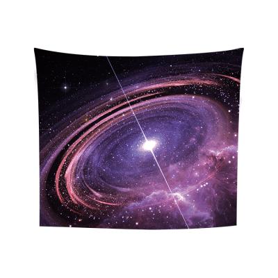 China Psychedelic Tapestry Universe Planet Nebula Headboard Tapestry Outer Space Classic Tapestry Wall Hanging For Bedroom Living Decor for sale