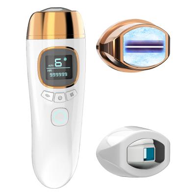 China Cool Home Hair Removal Portable Ice IPL Laser Hair Removal Device Women Use Permanent Cooling Handset Epilator Hair Removal Laser Machine for sale