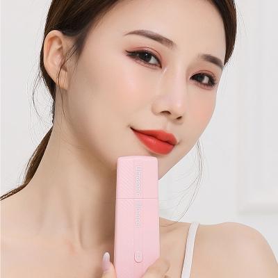 China Cheap USB Ultrasonic Skin Scrubber Ultrasonic Skin Scrubber Ultrasonic Rechargeable Sonic Skin Scrubber Deep Cleansing Facial Scrubber for sale