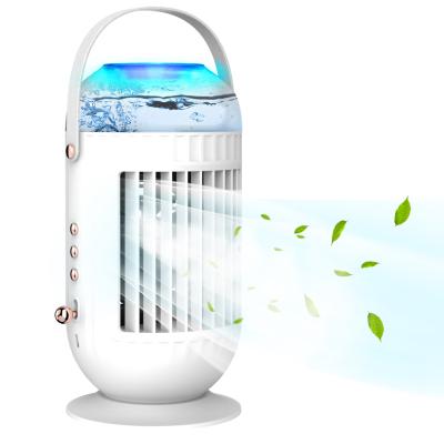 China Mist Fan Mini Portable Air Cooler Air Conditioner Fan Cooler Indoor Desktop Water Air Fan Fans with Remote Control for sale