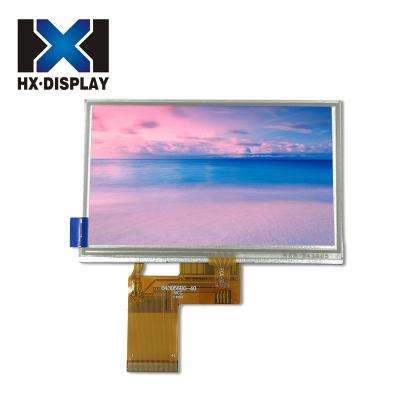 China factory direct sale 4.3 inch 480*272 inch lcd projection slim touch screen using for speedometer motorcycle 105.5mm*67.20mm*3.0mm for sale