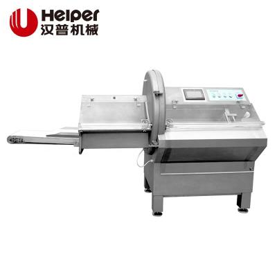 China Meat Processing 304 Stainless Steel Meat Slicer Slicing Machine Multifunctional Automatic Frozen Rib Cleaver for sale