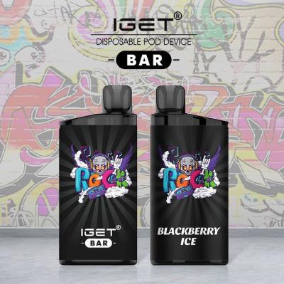 China 3500f Iget Bar E Liquid Electronic Cigarette Ape Pod 13 Colors for sale