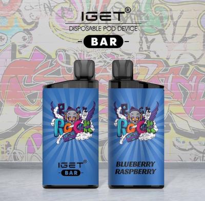 China 100% Original IGET Cigarette IGET BAR 3500 puffs Disposable Nicotine Vape for sale