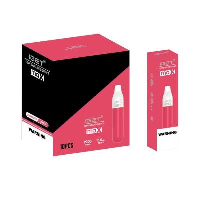 China IGET Vape descartável encerram pufffs de IGET max 2300 à venda