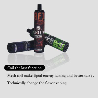 China Epod Energy Drink Disposable Smoke Vape Pen 850mah Battery 12ml for sale