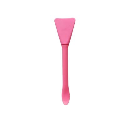 China Angular Blush Silicone Facial Mud Mask Applicator Brush Clean Tools Wholesale Price Face Mask Brush for sale