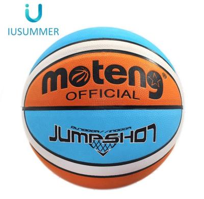 China Basketball Playing High Grade Wholesale Size 5 PU Leather OEM Basketball Ball For Kids for sale