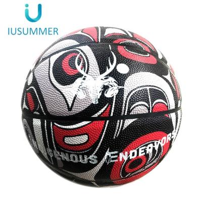 China Basketball Playing PU Best Quality To Customize Your Own Basketball Size 7 for sale