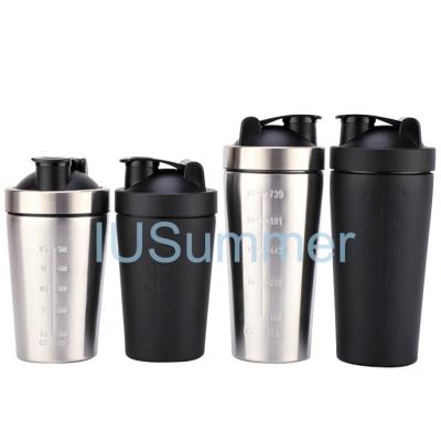 China Viable Custom Stainless Steel Protein Shaker Bottle Stainless Steel For Shaker for sale