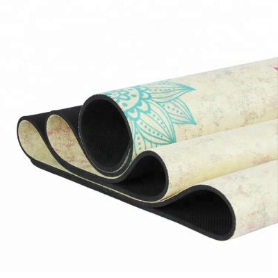 China Yoga Exercises Hot Selling Customize Private Label Rubber Printing Yoga Mat With Bag for sale