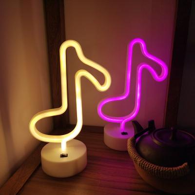 China Modern USB Charging And Battery LED Decorative Desk Lamp Table Lamp Atmosphere Bedside Night Light For Decorate for sale