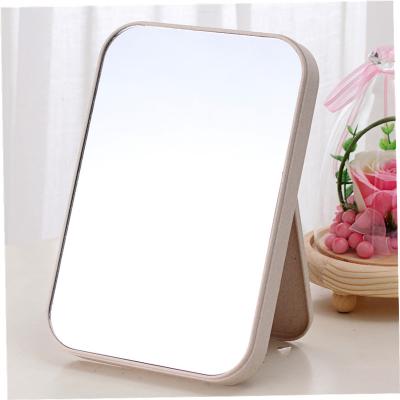 China Household Items Christmas New Year Promotion Gift Nordic Style Portable Desktop Girl's Multi Colors Folding Makeup Cosmetic Mirror for sale