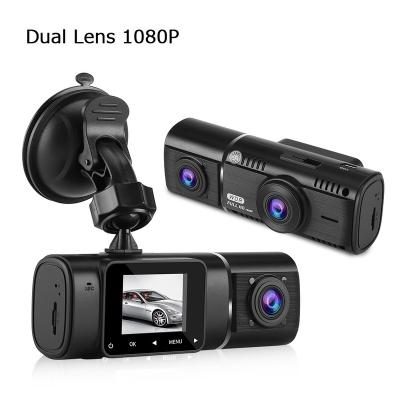 China Dash Camera Loop Recording Dual Camera Dashcam Car DVR With Parking Sensor Car Rear Camera for sale