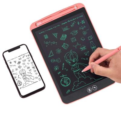 China Self Adhesive 10 Inch Single Color LCD Writing Tablet With Partial Erase Function for sale