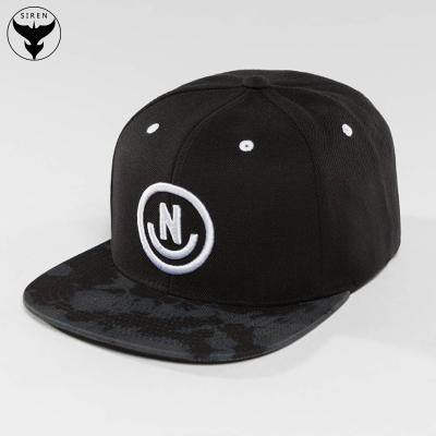 China COMMON Free Sample Cheap Rap Custom Design 3d Embroidery Bill Hats For Big Heads Flat Bulk for sale