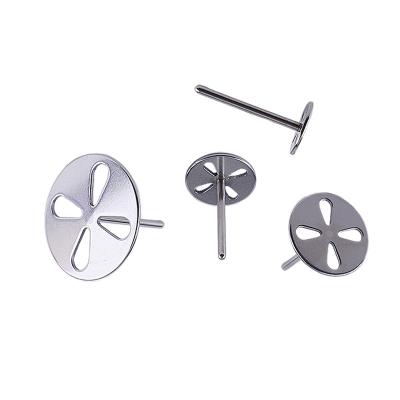 China Professional Stainless Steel Nail Pedicure 35mm Pedicure Disc Holder Pedicure Sandpaper Discs Holder Sanding Mandrel for Manicure Nail Drill for sale