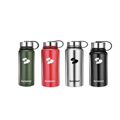 China Business 800ml 1000ml Food Grade Vacuum Insulated Stainless Steel Thermos Bottle for sale