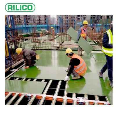 China Modern Rilico Plywood Factory Low Film Faced Plywood Construction Laminated Panel for sale