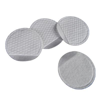 China Different sides with different application peeling finger cotton pads with dots eco cotton pads gray cosmetic for sale