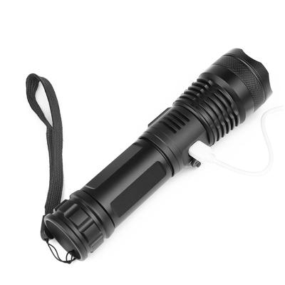 China Powerful USB Rechargeable Outdoor Activity Flashlight Zoom LED Torch For Camping Hiking Flash Light for sale