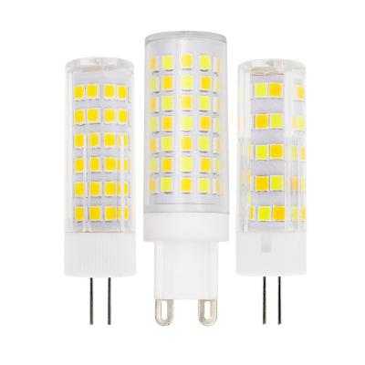 China Indoor G4 G9 Pin Ceramic Bulb LED Corn Light No Flickering AC220V Energy Saving Bulb 3/5/7/9W for sale