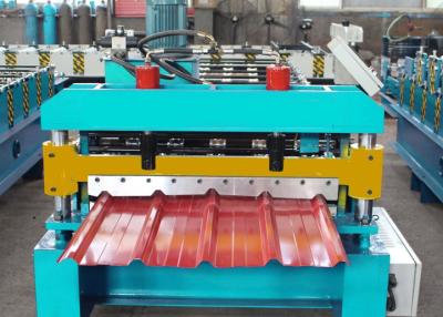 China High Speed 45# Steel Roof Roll Forming Machine For Aluminum And Color Steel for sale