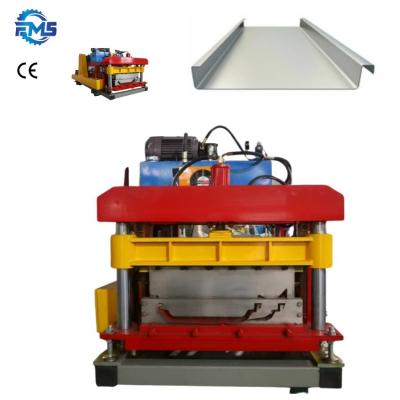 China Snap Lock Portable Standing Seam Metal Roofing Machine en venta