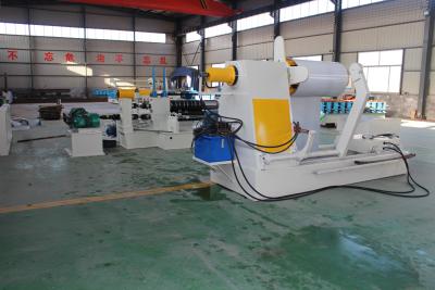 China Máquina de corte resistente da bobina com Uncoiler e o Recoiler hidráulicos 15 - 35 toneladas à venda