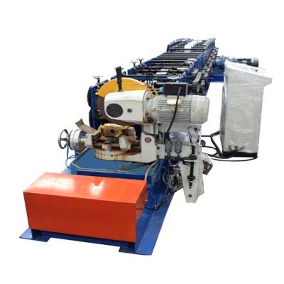 China Panel Rain Water Ppgi Square Downpipe Roll Forming Machine 380V 50Hz for sale