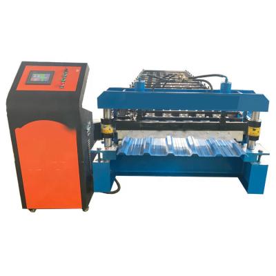 China 6 Waves Roof Roll Forming Machine Trapezoidal Profile Metal Making Ibr for sale