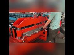 Curving Vertical Roof Sheet Making Machine